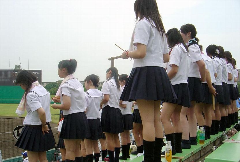 Asian schoolgirl white cock