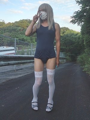 女装スクール水着 女装スクール水着